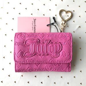Juicy Couture Juicy Pink Upgrade U Double Sided Trifold Wallet
